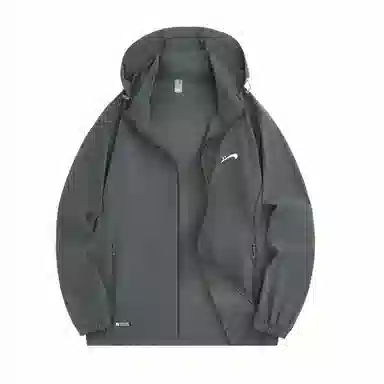 贵人鸟 美式复古高街舒适时尚简约纯色宽松休闲百搭户外运动轻薄长袖 防紫外线速干透气凉感防晒服 男女同款