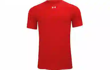 Under Armour Camo Football Tee Red