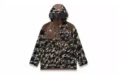 BURTON AIZAWA Camo Hoodie Jacket