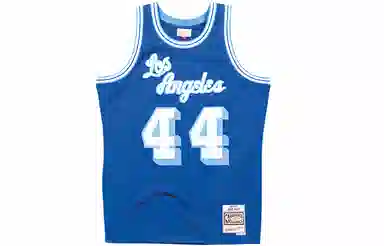 Mitchell & Ness NBA Retro Jersey 1960-61 Lakers West 44 Blue