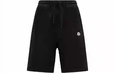 Moncler x FRGMT Logo Shorts Black