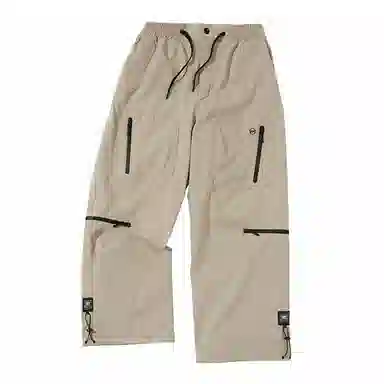 南恩 纯色多口袋防水防风户外自由式滑雪裤 男女同款