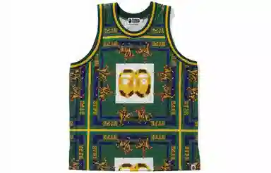 BAPE Double Ape Head Basketball Tank Top