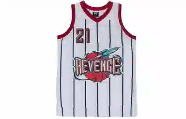 Revenge Jersey Embroidered White