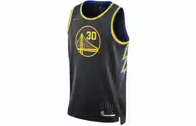 Nike NBA City Edition 75th Anniversary Curry 30 Jersey Black