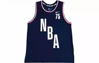 Nike NBA 75th Anniversary Basketball Jersey Blue