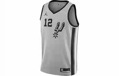 Jordan NBA Fan Edition 20-21 Aldridge 12 Jersey Grey