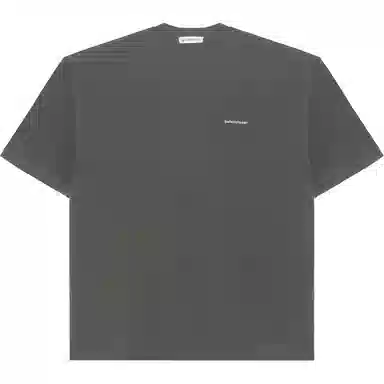 Balenciaga Logo Print T-Shirt Grey