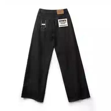 MADEN Relaxed Fit Jeans Black