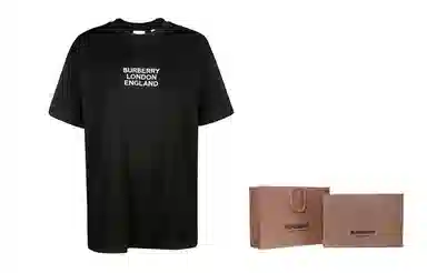 Burberry Embroidered Logo T-shirt T