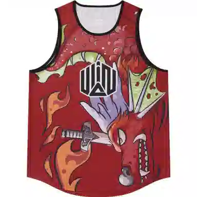 匹克 国创龙九子系列 龙生九子系列 无袖透气圆领运动篮球背心 男款