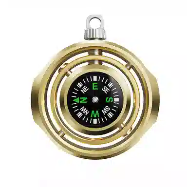 咕轹 指南针陀螺掌上解压  潮流衍生品