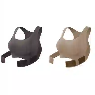 润微 隐形矫姿挺背无痕一体美背聚拢文胸 女款 组合装