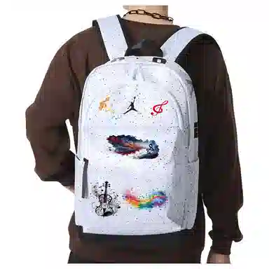 Jordan Backpack White