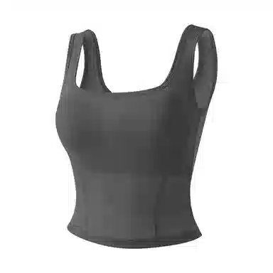 内在密码 无痕凉感宽肩带带胸垫一体外穿背心 女款