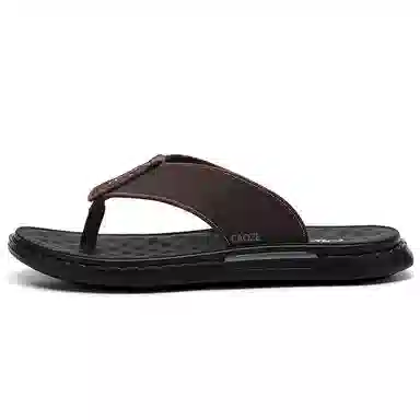 潮泽 休闲时尚百搭经典 防磨速干人字拖鞋 男款