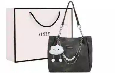 VINEY Tote Bag Blue