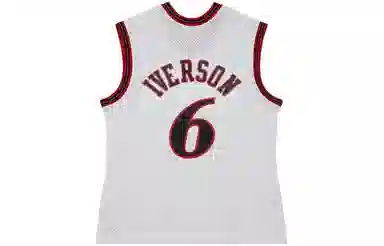 Mitchell & Ness Iverson 76ers Jersey White