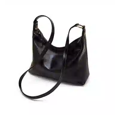 老人头 时尚高级感气质百搭通勤 牛皮 单肩包 女款 多色