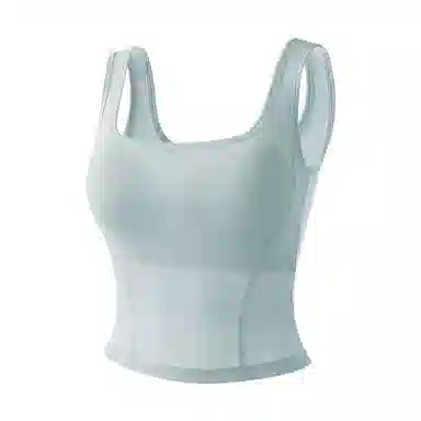 内在密码 无痕凉感宽肩带带胸垫一体外穿背心 女款