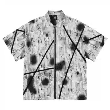 XINYINSU Retro Loose Short Sleeve Shirt White