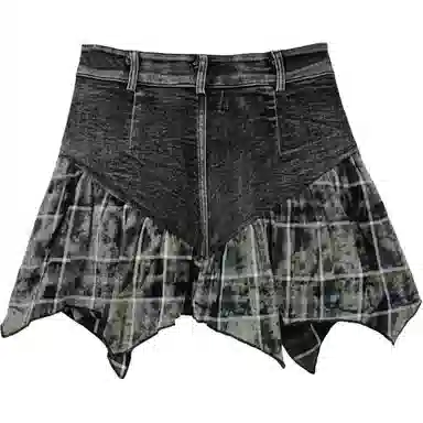 哒头下雨不愁 简约优雅通勤休闲短裙 女款