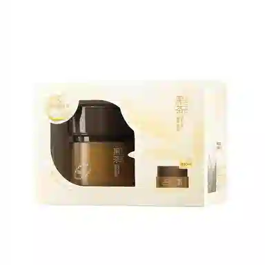 柳丝木 黑茶植萃绒脂限定套盒卸妆膏 清洁