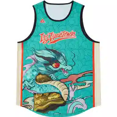 匹克 国创龙九子系列 龙生九子系列 无袖透气圆领运动篮球背心 男款