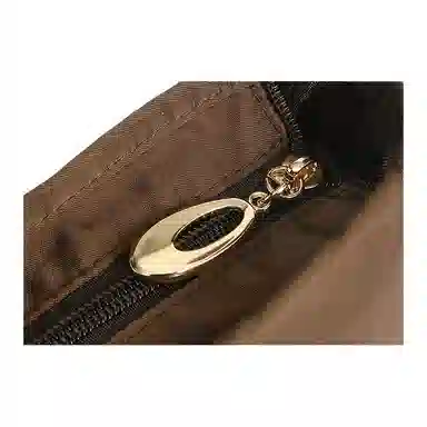 GUCCI Tote Bag Insert Pouch Brown