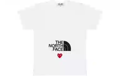 CDG Play x The North Face play together LogoT