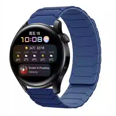 搜兔 手表表带 华为适用 硅胶材质 磁吸运动时尚简约高级感 男女同款