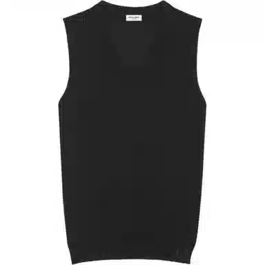 SAINT LAURENT Tank Top In Wool