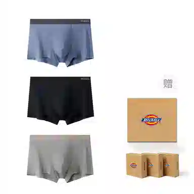 Dickies Seamless Logo Boxer Briefs 3-Pack Gift Box