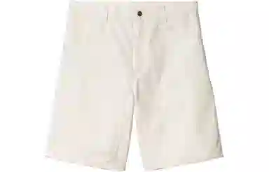 Carhartt WIP Double Knee Short White