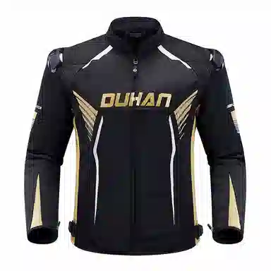 杜汉 男款 摩托车通勤套装防摔骑行服骑士网眼夹克男装备春夏季 带护具 机车服新