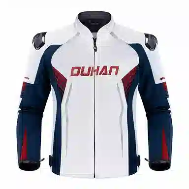 杜汉 男款 摩托车通勤套装防摔骑行服骑士网眼夹克男装备春夏季 带护具 机车服新