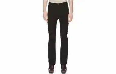 Rick Owens RO Mid-Rise Pocket Flared Pants Black