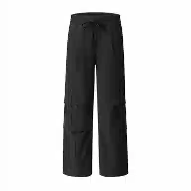 赞仕 速干抽绳运动宽松直筒伞兵登山休闲裤 男款