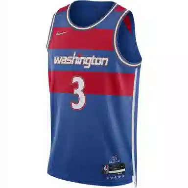 Nike NBA 75th Anniversary Wizards Beal 3 Jersey