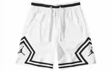 Jordan Basketball Shorts White