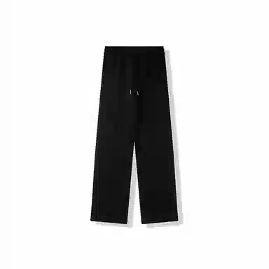 我是大卫 美式复古宽松阔腿直筒休闲裤 男款 黑色