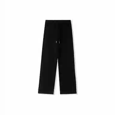 我是大卫 纯色直筒宽松中腰卫裤休闲裤 男女同款