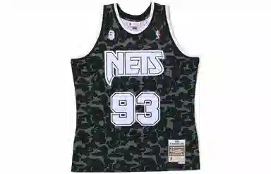 BAPE FW22 Brooklyn Nets Jersey Tanktop Logo 93