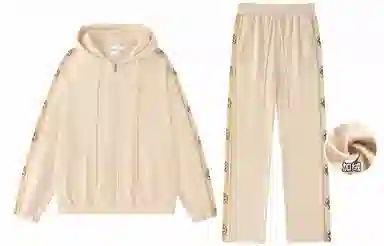 Coca-Cola Side CC Stripe Hoodie Set