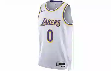 Nike NBA Lakers Westbrook Jersey White