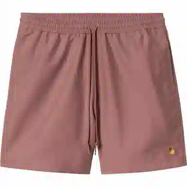 Carhartt WIP Chase Swim Trunks Dark Pink