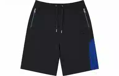 FILA Fusion x TEAM WANG FW23 Black Shorts