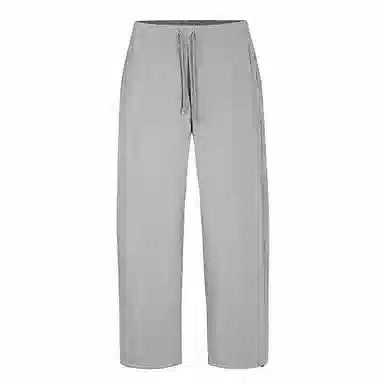 赞仕 美式复古工装直筒宽松系带休闲裤 男女同款