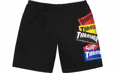Supreme x Thrasher Multi Logo Sweatshort