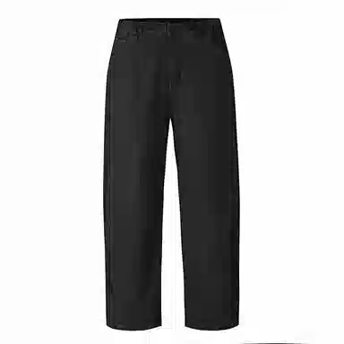 赞仕 美式复古宽松直筒纯色休闲裤 男款